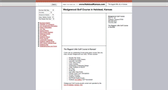 Desktop Screenshot of golfcourse.halsteadkansas.com